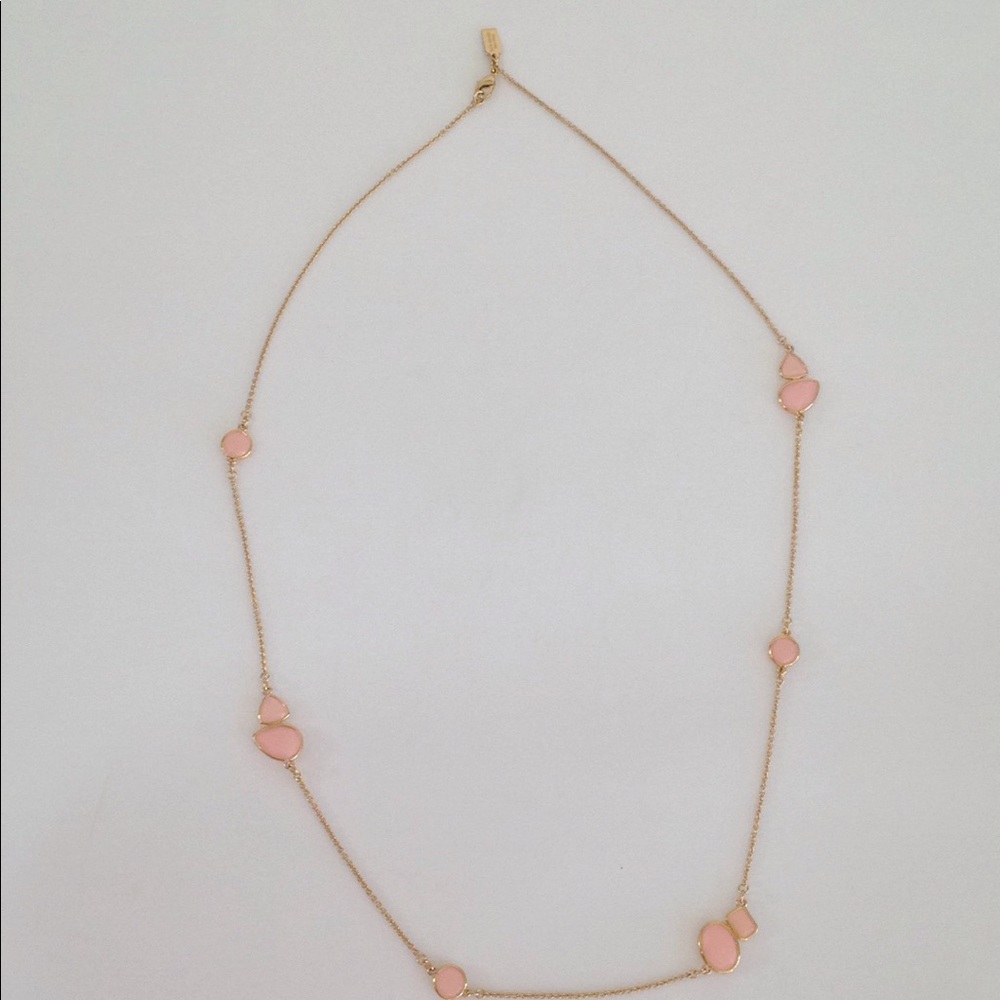 Kate Spade New York pink bead  necklace